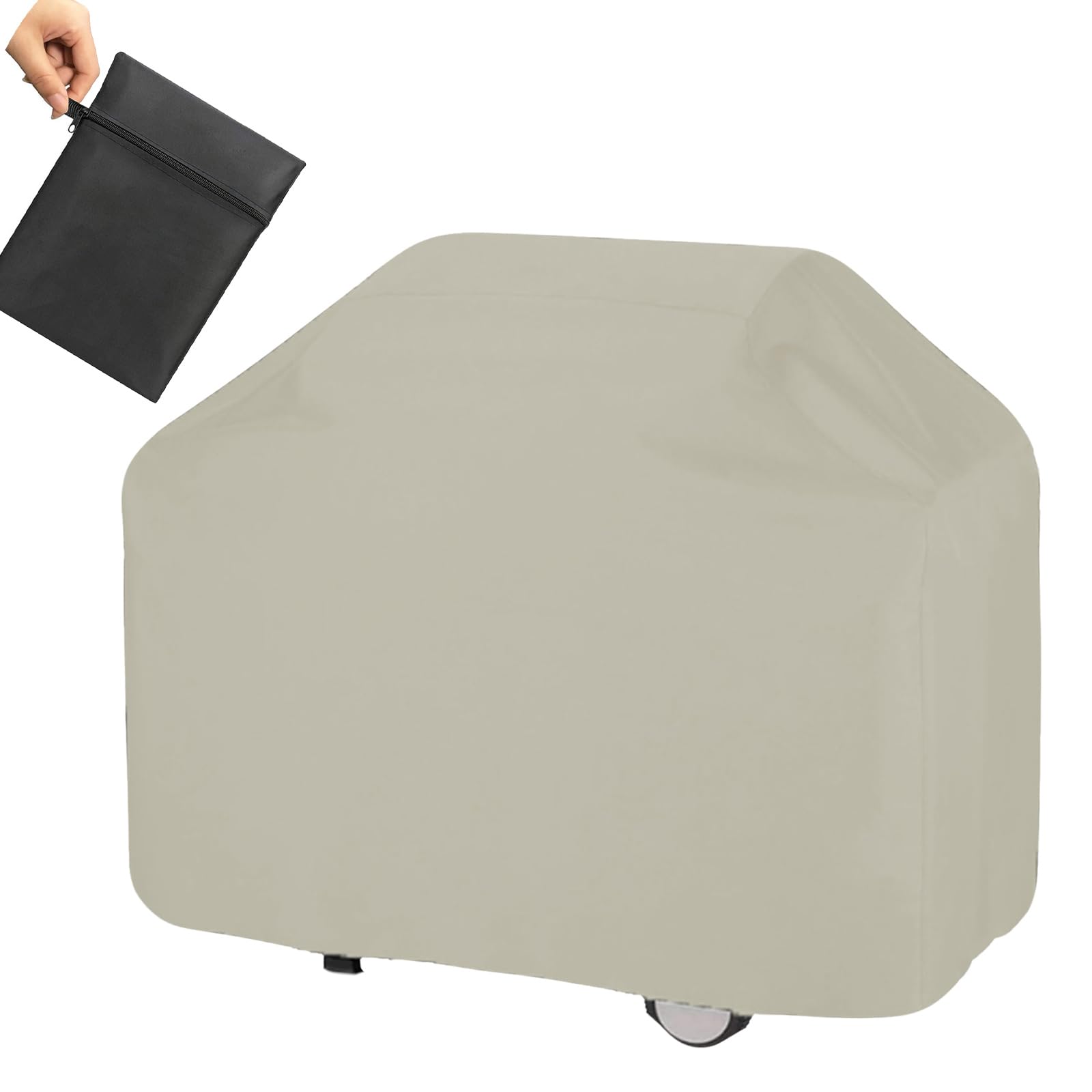 Copertura per barbecue, Copertura for griglia impermeabile Protezione antipolvere for barbecue(Braun,147x61x117cm)