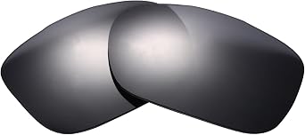 Polarized Replacement Lenses for Oakley Two Face Sunglasses Glass Frame Stealth Black