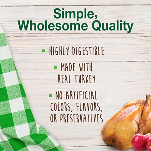 Image of Nylabone Healthy Edibles Dog Treats, Turkey & Apple Flavor, 12 Count | X-small, made with real turkey, USA-made natural dog chews, highly digestible, long lasting chews for small dogs up to 15 lbs