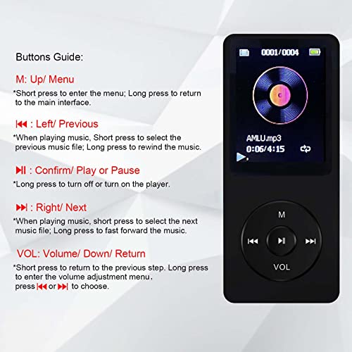 Lecteur MP3 32 Go anti-distraction sans notifications pour réviser