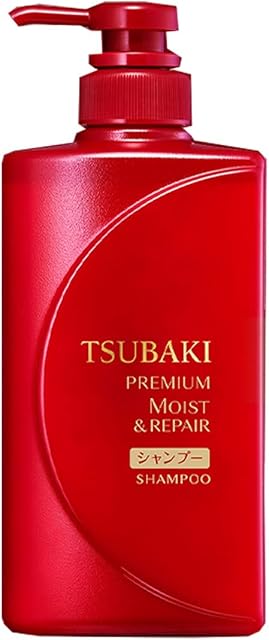 TSUBAKI Premium Moist Shampoo Bottle 490mL 2020