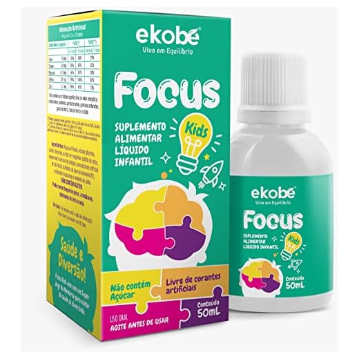 Focus Kids Para Memória E Déficit De Atenção 50ml- Ekobé