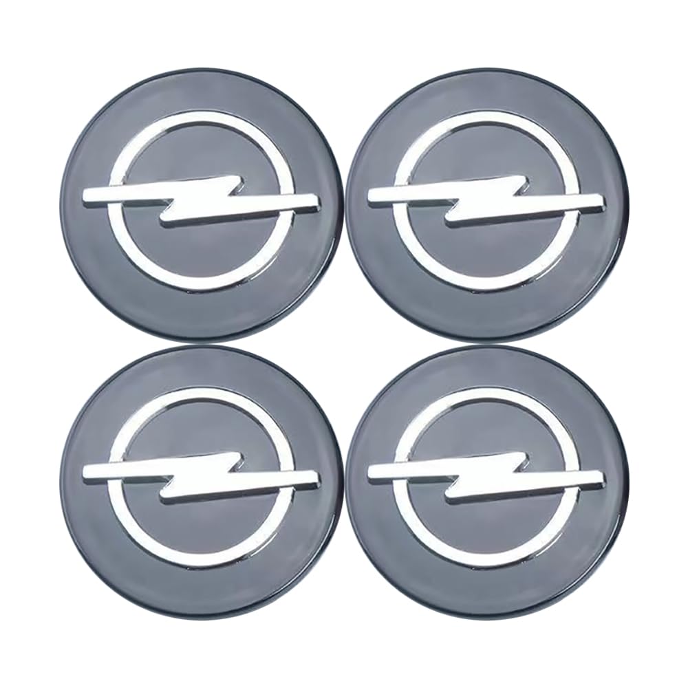 Coprimozzo Per Ruota Auto OPEL - 54 Mm, 4 Pezzi, In ABS, Per Vectra, Insignia, Corsa, Astra, Grandland X