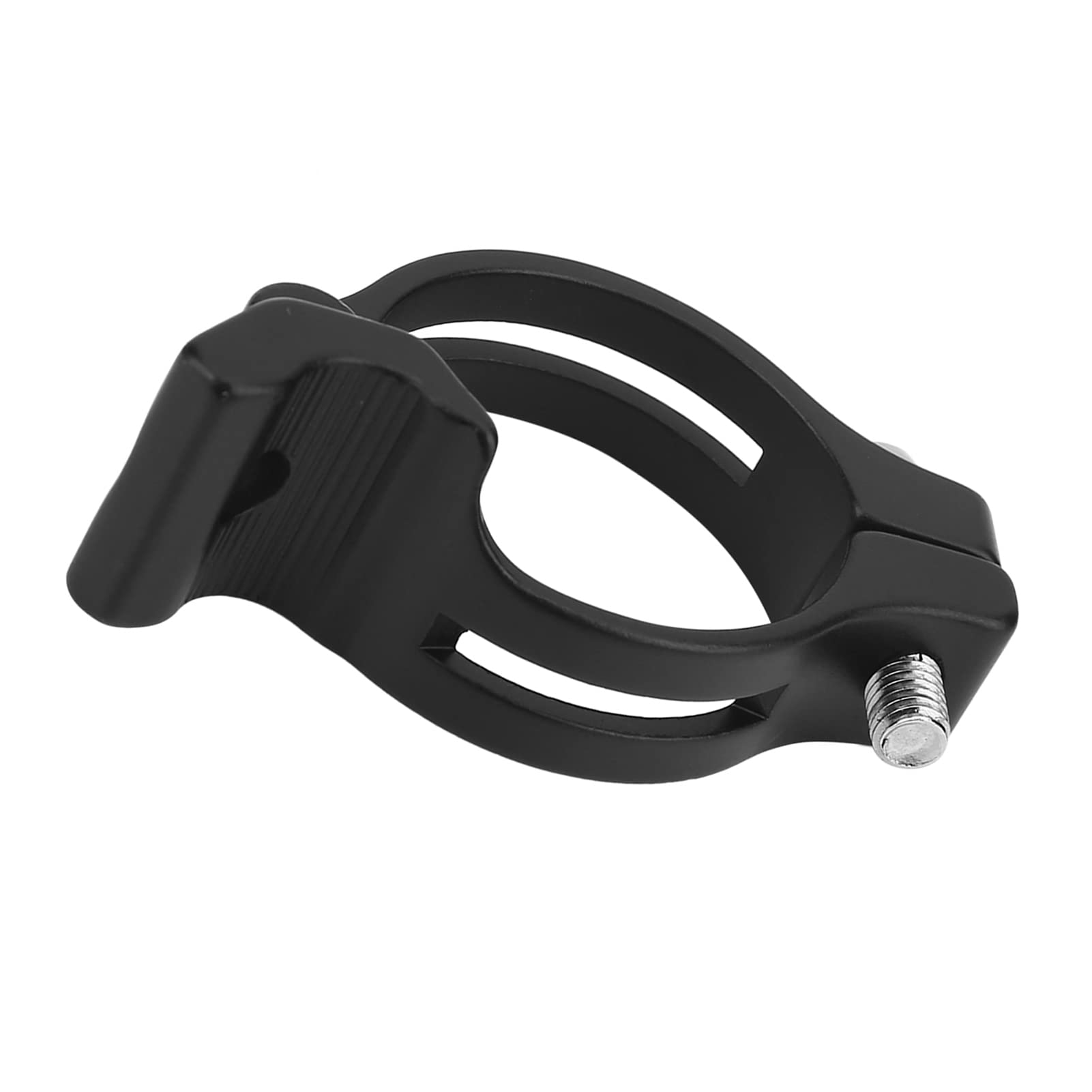VGEBY Abrazadera del Desviador Delantero, 2 Tama?os Bicicleta Bicicleta Abrazadera del Desviador Delantero Adaptador Clip Accesorio de Ciclismo(31.8mm-Negro) Bicicletas Y Repuestos