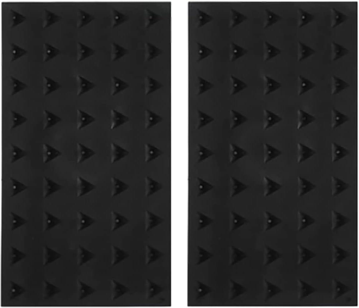 Ambition Prism Snow Skate Studded Griptape 5" x 9" (2 Sheets) Snowskate Grip - 90 Total Studs - Cut and Customize