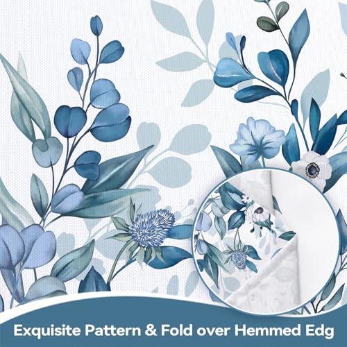 hometrixx Summer Eucalyptus Leaf Washable Rectangle Table Cloth 60x84inch by hometrixx - Used condition - Image 5