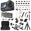 DJI Osmo Action 6 8K Waterproof Action Camera Bundle 111 Square Sensor 50GB Built in Storage Original Essential Combo 58 Piece Accessory Kit 2 Extra Batteries Extra 64GB Card