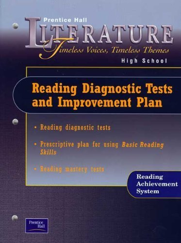 Literature: Reading Diagnostic Tests and Improv... 0130682330 Book Cover