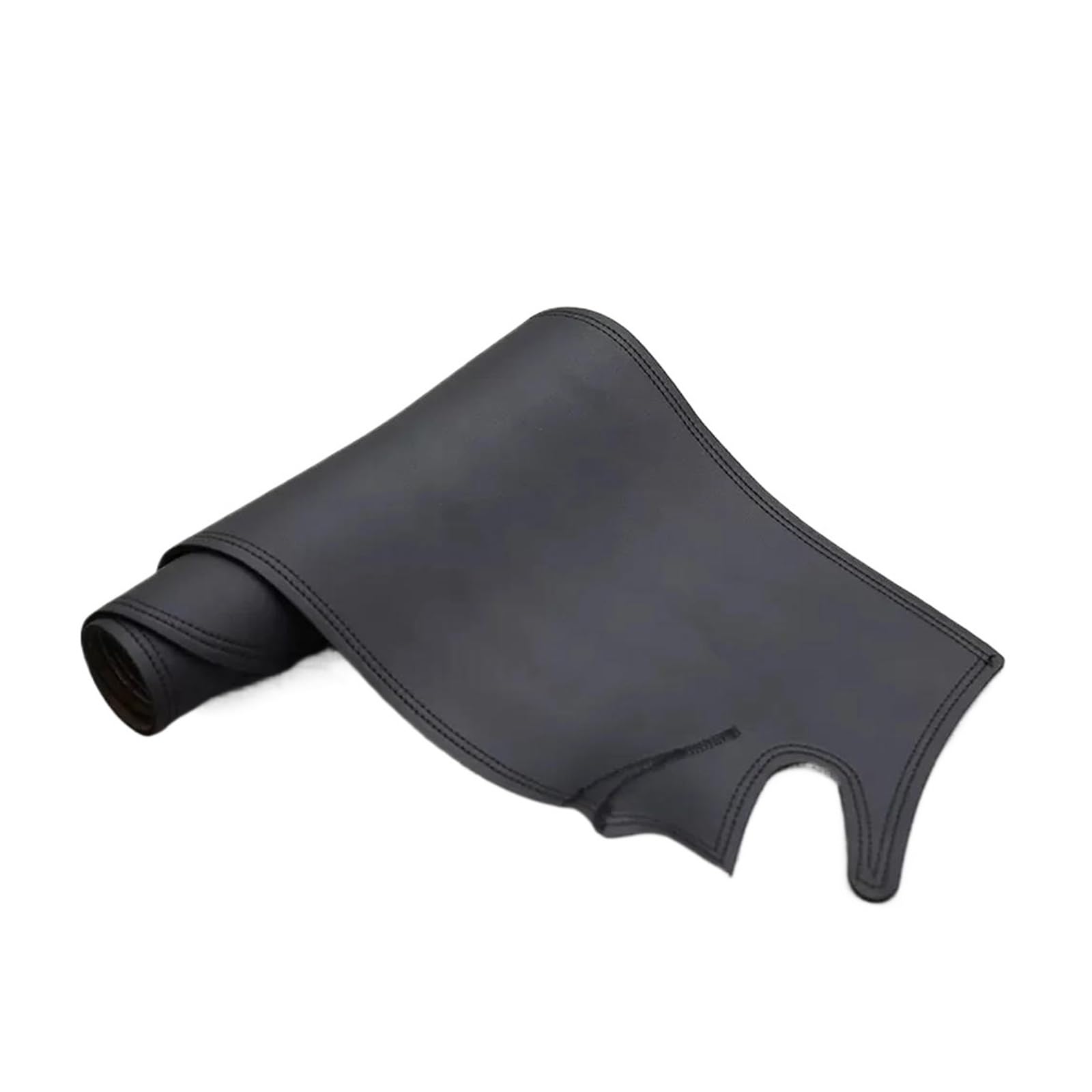 Tapis Tableau Bord intérieur Voiture Tapis Tableau Bord Antidérapant en Cuir PU pour Ford pour Mondeo MK3 (2000-2006) Pare-Soleil Anti-UV Accessoires Voiture(All Black LHD)