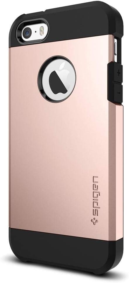 Spigen Tough Armor Designed for Apple iPhone SE Case (2016) - Rose Gold