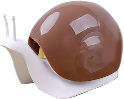 Miniatura 2 de Dispensador de jabón líquido creativo en forma de caracol, dispensador de botellas para baño, cocina, hotel (marrón)