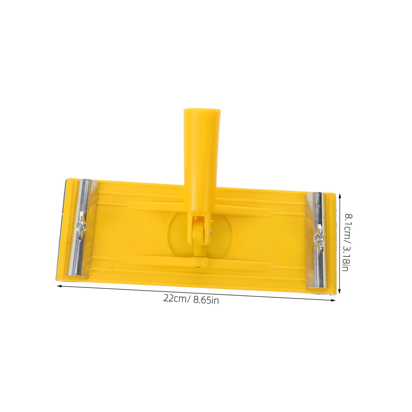 jojofuny Drywall Hand Sander with Rotating Telescopic Sanding Pole and Self-Adhesive Sandpaper Holder for Woodworking and Metal Surfaces 8.66 X 3.19 Inch Multi-Angle Sanding Tool - Image 2