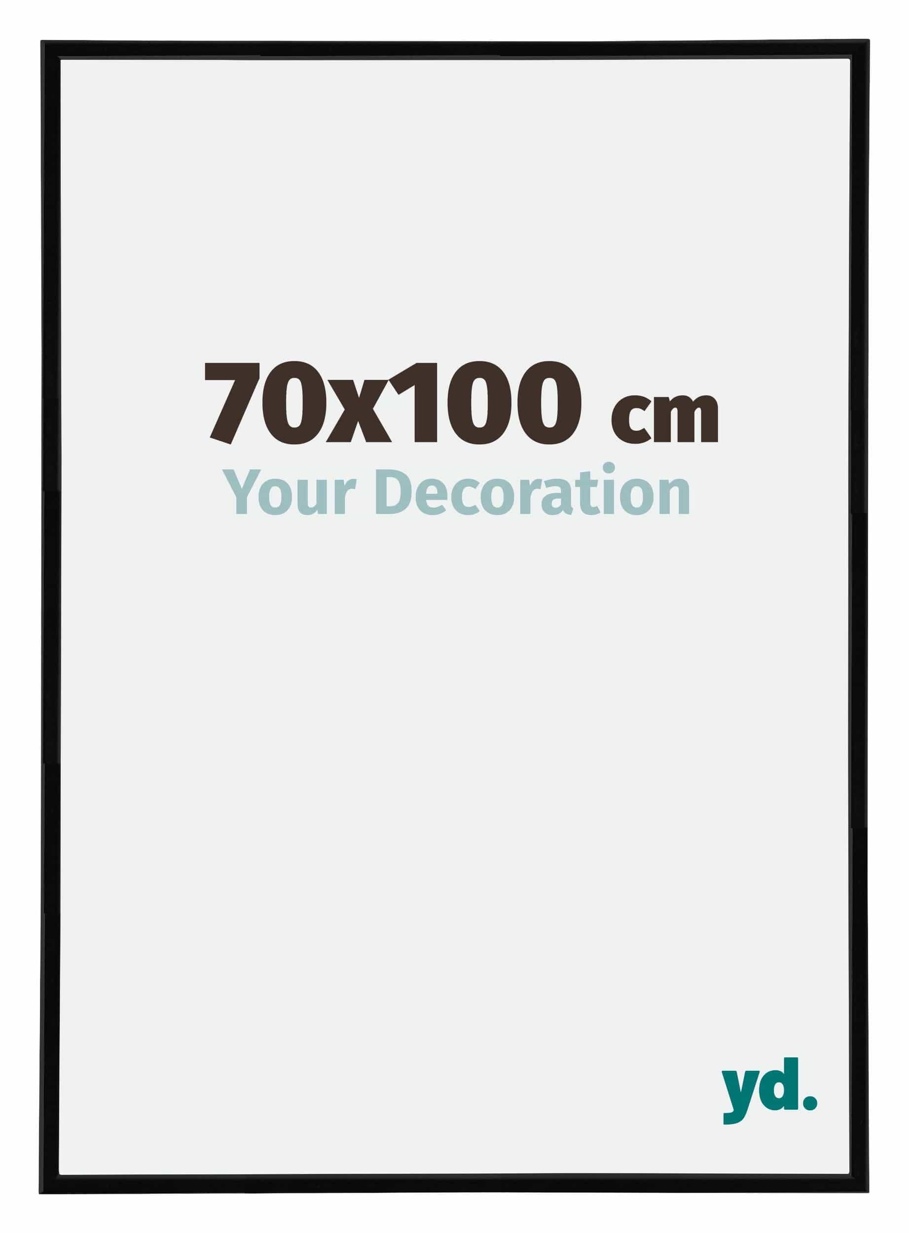 Your Decoration - Puzzle frame 70x100 - Black High Gloss - Puzzle frame 1500-2000 Pieces - Plastic Photoframe - Annecy