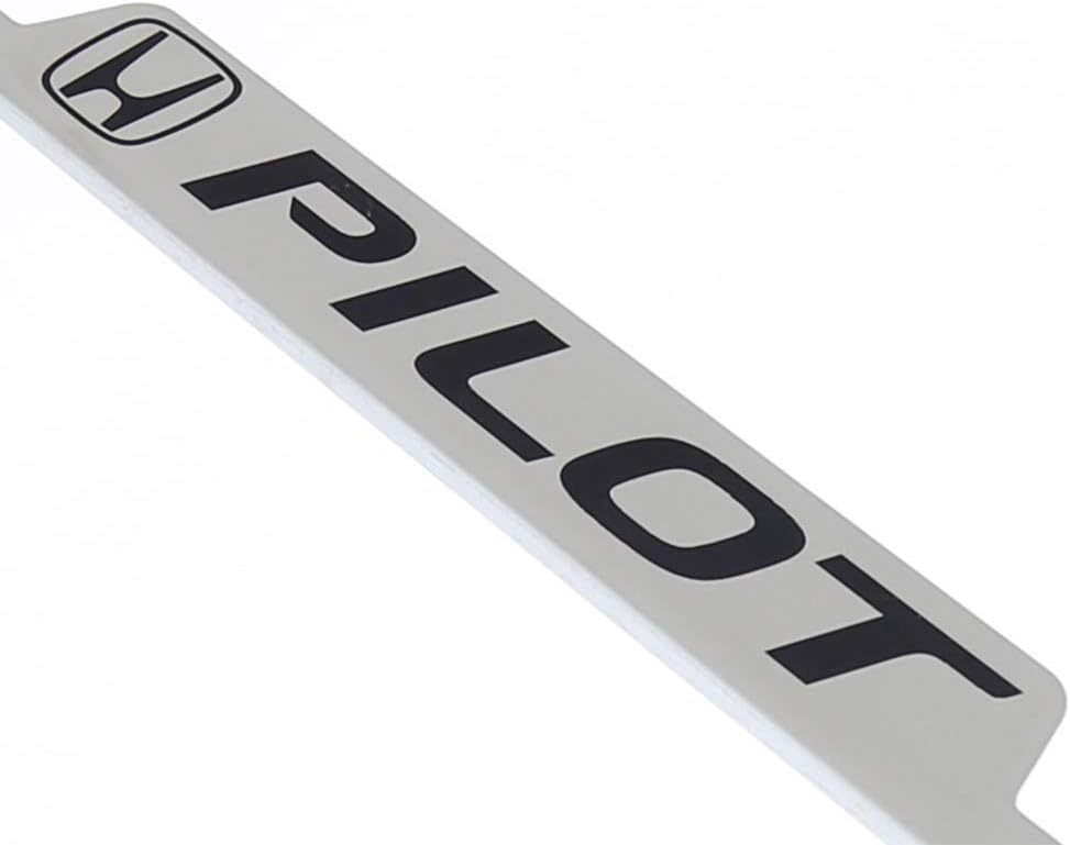 Automotive Gold Laser Etched Brushed Pilot Cut-Out Frame