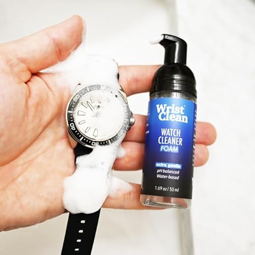 WristClean Espuma de limpeza de relógio | (3x) 50 ml | Contém tecnologia Microsuds (Rolex Cleaner),