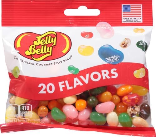 66110 Jelly Belly, 20 Flavors, Grab & Go Bag, 3.5-oz. - Quantity 1212
