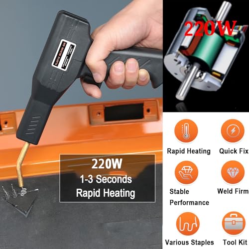 Kunststoffschweißgerät Pmbqifay 220W 2 in 1 für Reparaturen