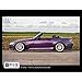 KPMF K75465 Gloss Purple Black Iridescent 3in x 5in (Sample Size) Vinyl Car Wrap Film