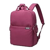Gran capacidad: se puede contener una cámara réflex, lente, filtro, batería, 13" laptop y otros accesorios.