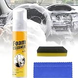 [Multi Purpose Foam Cleaner] Fresh lemon flavour, It can be used in every part of in the car. make your car interiors look like new one! Make your car interiors look like new one!