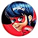 Pack 10 platos fiesta Prodigiosa Ladybug