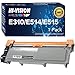 HI-VISION 1 Pack Compatible (2,600 Pages) Dell E310dw/ E514dw/ E515dw/ E515dn (593-BBKD, PVTHG) High Yield Black Toner Cartridge Replacement