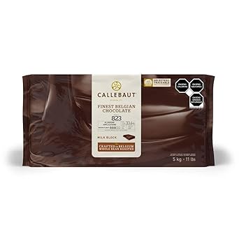 Callebaut Finest Belgian Chocolate Select Milk 5kg - For Baking Use