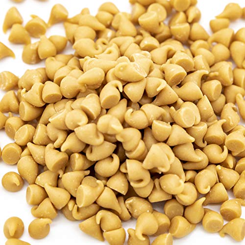 Mini Peanut Butter Drops, Bulk Size, Baking Chips (1 lb. Resealable Zip Lock Stand Up Bag)