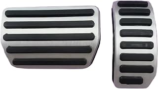 WOZLO Auto Parts Fit for Volvo XC60 S60 S80L S60L V60 V70 Pedal Pads Aluminium Car Accessories Accelerator Fit for Gas Rest Fashion
