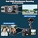 1080P Dual Dash Camera for Car Front and Inside Dashcam Car Security Video Recorder,170°Wide Angle Vehicle Cam,WDR,G-Sensor,2’’ IPS Screen,Loop Recording,Night Vision (Dual Dash Cam Without Card)
