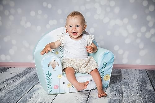 KNORRTOYS.COM 68352 - Kindersessel Fawn, Türkis