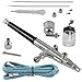 Produktbild Agora-Tec® AT- Airbrush Pistole Kit AT-AK-02 mit 1,8 m Schlauch und 3 verschiedenen Düsen und Nadeln (0,2 mm 0,3mm 0,5 mm)