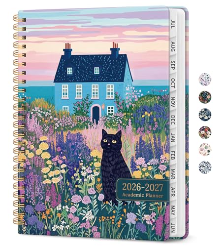Taja Planner 2026-2027, Jul 2026-Jun 2027 Monthly & Weekly Calendar Planner