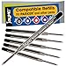 6 - Black Parker® Compatible Ballpoint Pen Refills. Smooth Writing German Ink and 1mm Medium Tip. #1782467
