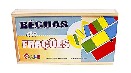 Régua de Frações Carlu Brinquedos