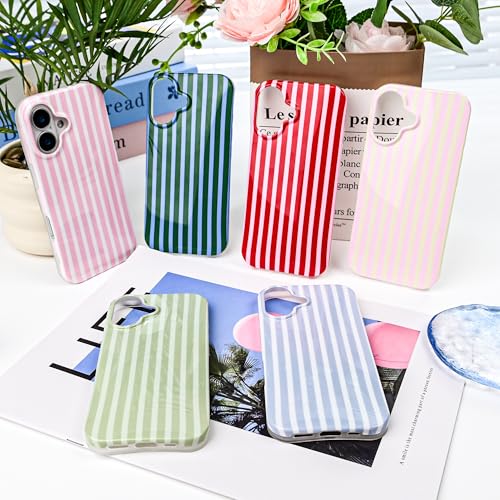SleekCover Cute Striped Case for iPhone 17 6.3",Pink by SleekCover - Used condition - Image 6