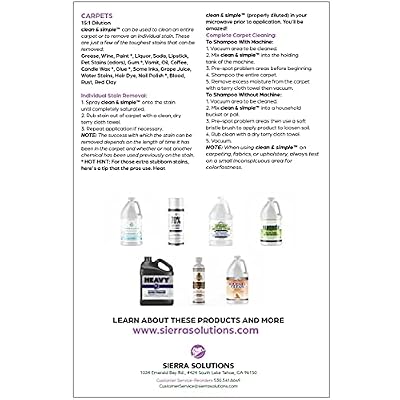 clean & simpleTM SUPER CLEANER - Concentrated All-Purpose, Multi-Surface Cleaner, Non-Toxic, Biodegradable