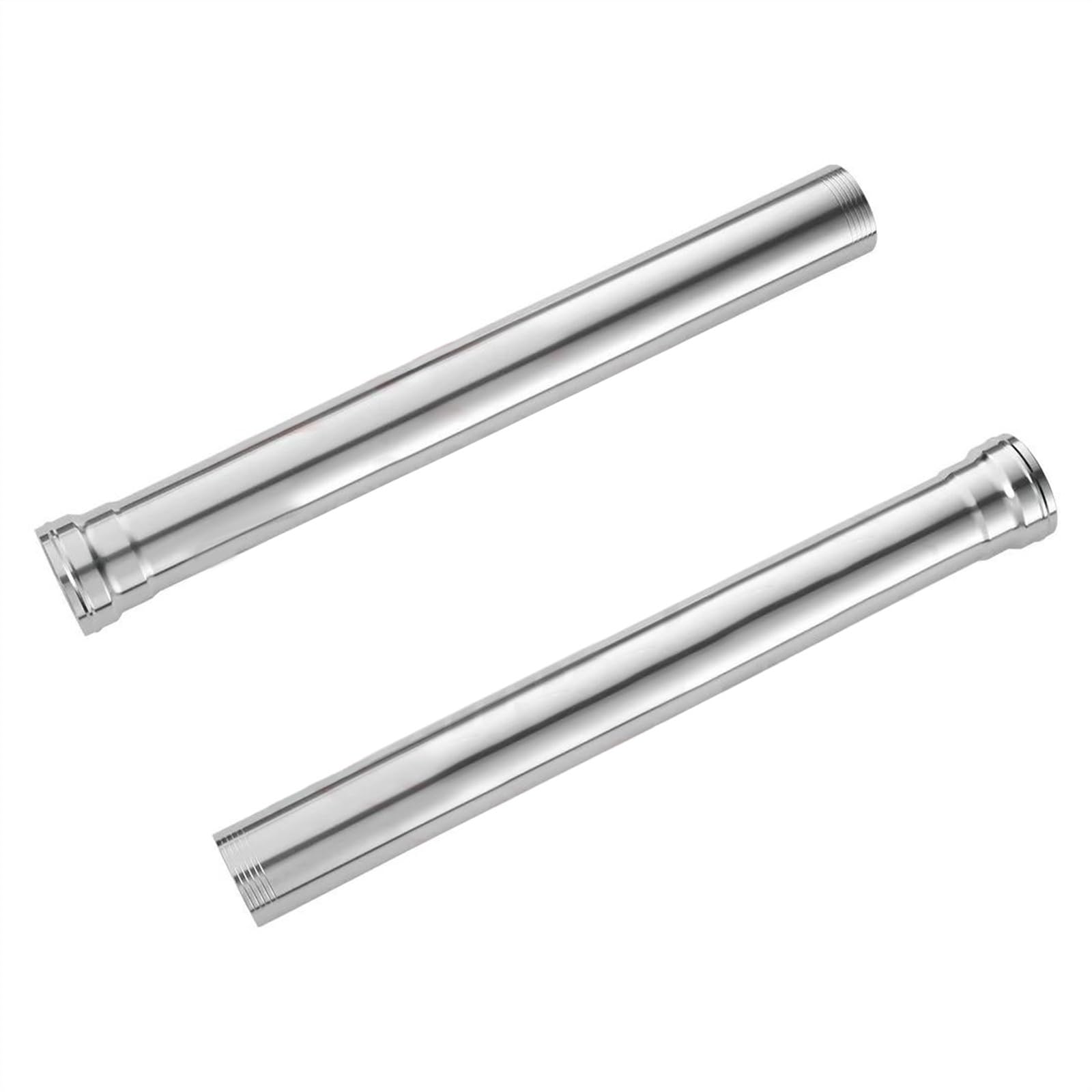 Silver Front Fork Outer Tubes Pipes 490mm for BMW S1000RR 2009-2019 S1000R 2014-2021 R Nine T 2014-2023 HP4 2013-2014