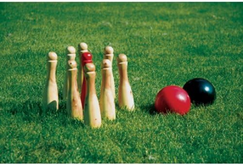 Kingfisher GA016 Garden Games, Wooden, red, Black