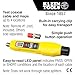 Klein Tools VDV512-100 Cable Tester, Coax Explorer 2 VDV Tester, Push Button Operation For Wire Tracing, Testing and Mapping Coaxial Cable
