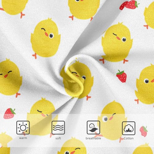 Cute Yellow Chicks Strawberry Toddler Girls's Underwear 2T 202c18143