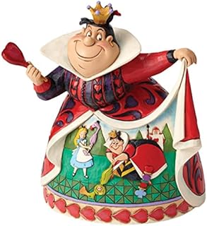 Disney Traditions Queen of Hearts Ornament Figure,15 x 13.5 x 18 cm