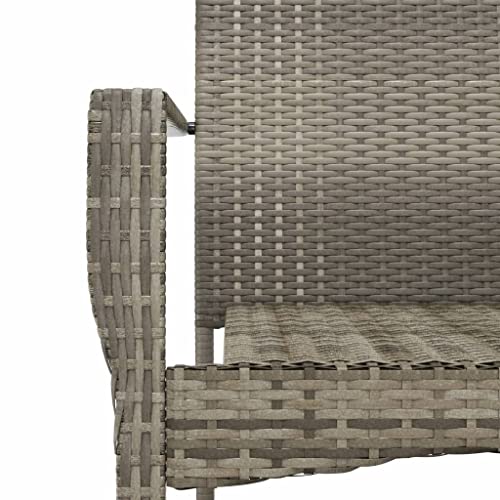 Ensemble à manger de jardin résine tressée Solivagant compact pour optimiser votre terrasse - 8