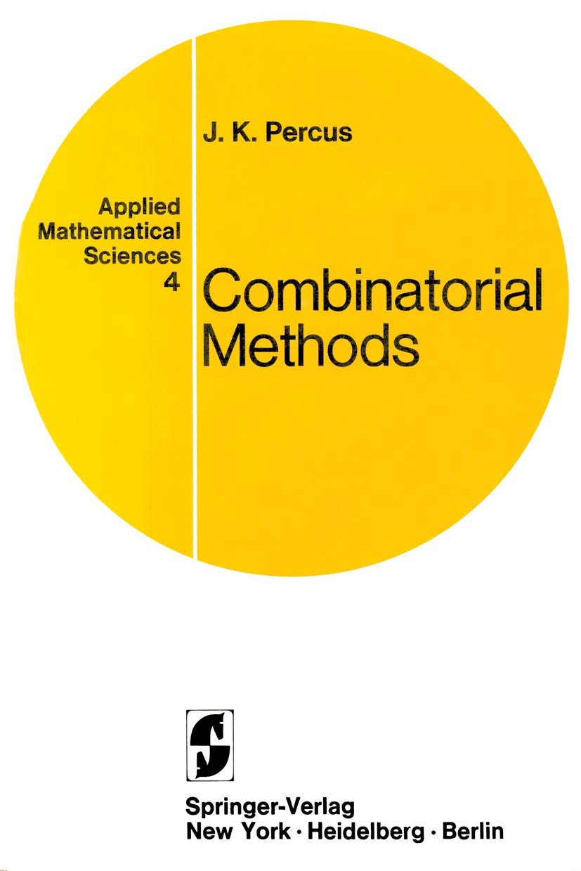 Combinatorial Methods: 4 (Applied Mathematical Sciences) view 3
