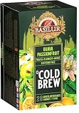 バシラーティー【ノンカフェイン 水出しアイスティー専用】コールドブリュー (ティーバッグ20袋)デカフェ フルーツティー ハーブティー グアバパッションフルーツ 母の日ギフト 新生活【72092】