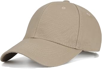 Baseball Cap 100% Cotton Classic Sports Casual Golf Cap Sunhat Adjustable Size