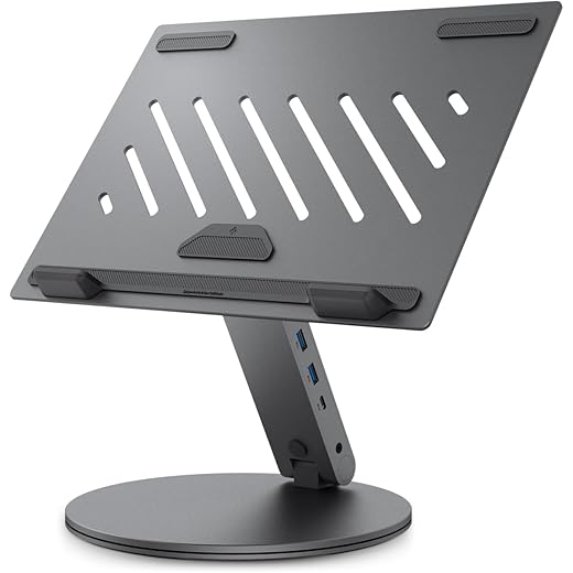 Spigen ArcDock Laptop Stand + Hub 6 in