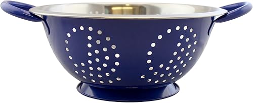 Miniatura 2 de Colador de cocina de acero inoxidable, un colador de pasta, cuenco de enjuague de frutas y verduras, y esencial de cocina multiusos en tamaño de 3