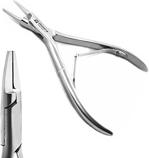 MEDSPO Professional Ingrown Toe Nail Cutters Clippers Pliers | Side Cutters Straight Curved | Beauty Gouges | Cuticle Pushers Skin Knife (Thwaites Clipper)