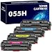 Produktbild 4er-Pack Cartridge 055H 055 Tonerkartusche als Ersatz für Canon 055H 055 imageCLASS MF744CDW MF742Cdw MF746CDW MF746CX MF745CDW MF741CDW MF743CDW LBP663CDW LBP664CX - Schwarz Cyan Magenta Gelb